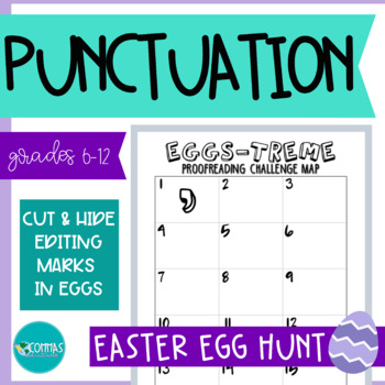 Preview of Easter Egg Hunt Proofreading Practice