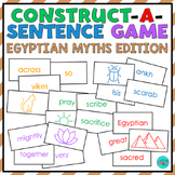 EGYPTIAN MYTHS Parts of Speech Game | Sentence Building | 