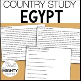 EGYPY: country study, informational text reading
