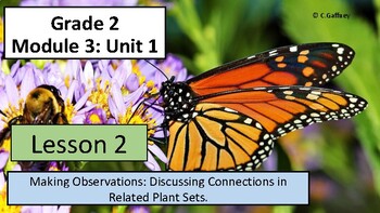 Preview of EL 2nd Grade - Module 3, Unit 1 - Lesson 2 - Discovering Related Plant Sets