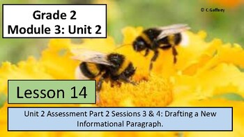 Preview of EL 2nd Grade - Module 3, Unit 2 - Lesson 14 - Assessment Part II