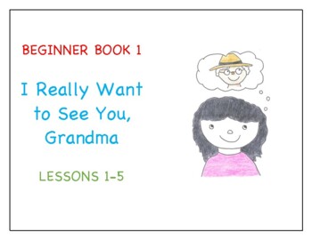 Preview of EL/ELL/ESL Beginner Book 1 Read Aloud: I Really Want to See You, Grandma