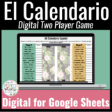 EL CALENDARIO | DIGITAL TWO PLAYER GAME | SPANISH
