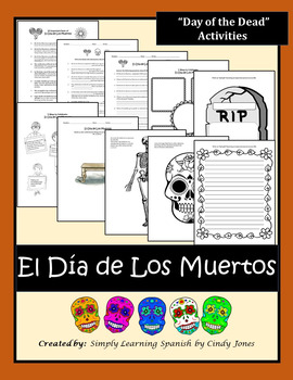 Preview of EL DIA DE LOS MUERTOS ("Day of the Dead") ACTIVITIES