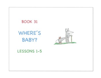 Preview of EL/ELL/ESL Read Aloud Book 31: Where's Baby? by Anne Hunter