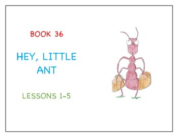 Preview of EL/ELL/ESL Read Aloud Book 36: Hey, Little Ant by Phillip and Hannah Hoose