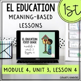 EL Education 1st Grade PPT Google Slides | Module 4, Unit 