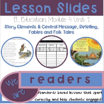 Preview of EL Education 2nd Grade | Module 4 Unit 1 | Student Notebook | Fables & Folktales