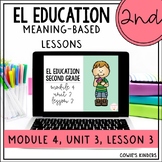 EL Education 2nd Grade PPT Google Slides | Module 4, Unit 