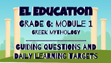 EL Education Grade 6 Module 1 Learning Targets & Guiding Q