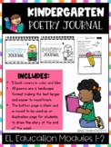 EL Education Kindergarten Modules 1-2 Poetry Journal