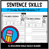 EL Education Skills Block 1st Grade | BUNDLE | Sentence Skills