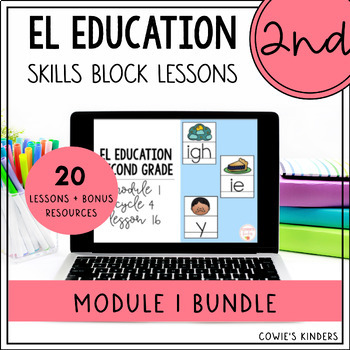 Preview of EL Education Skills Block 2nd Grade PowerPoint Google Slides | Module 1 Bundle