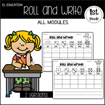 Preview of EL Education Skills Block | Grade 1 | Roll and Write - HFW