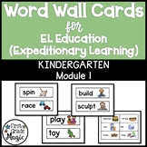 EL Education Word Wall Cards Module 1 Kindergarten