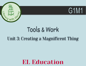 Preview of EL Grade 1 Module 1 Unit 3: Tools & Work