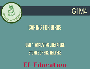 Preview of EL Grade 1 Module 4 Unit 1: Caring for Birds