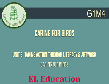 Preview of EL Grade 1 Module 4 Unit 3: Caring for Birds