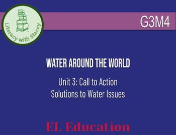 Preview of EL Grade 3 Module 4 Unit 3: Water Around the World
