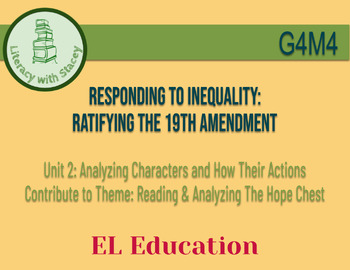 Preview of EL Grade 4 Module 4 Unit 2: Responding to Inequality--Ratifying the 19th...