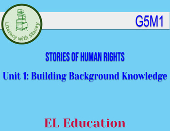 Preview of EL Grade 5 Module 1 Unit 1: Stories of Human Rights
