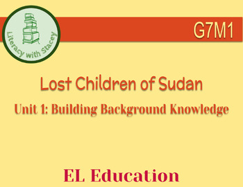 Preview of EL Grade 7 Module 1 Unit 1: Lost Children of Sudan