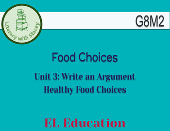 Preview of EL Grade 8 Module 2 Unit 3: Food Choices