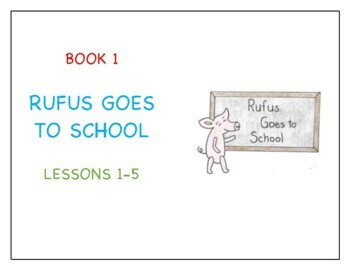 Preview of EL/ELL/ESL Read Aloud Book 1: Rufus Goes to School by Kim T. Griswell