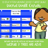 EL Kindergarten Module 3 Meaning Based: Trees are Alive Wo