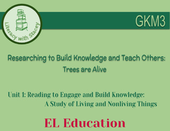 Preview of EL Kindergarten Module 3 Unit 1: Trees are Alive