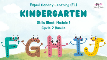Preview of EL Kindergarten Skills Block: Module 1: Cycle 2 Bundle