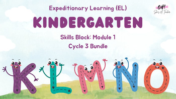 Preview of EL Kindergarten Skills Block: Module 1: Cycle 3 Bundle