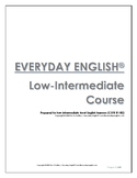 EL Level 2 Lessons Packet (CEFR A2)