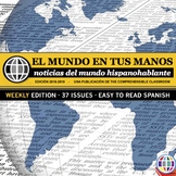 EL MUNDO EN TUS MANOS: News summaries for Spanish students 2018-2019 *WEEKLY