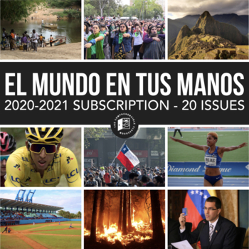 Preview of EL MUNDO EN TUS MANOS: News summaries for Spanish students 2020-2021