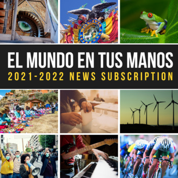 Preview of EL MUNDO EN TUS MANOS: News summaries for Spanish students 2021-2022