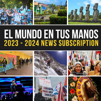 Preview of EL MUNDO EN TUS MANOS: News summaries for Spanish students 2023-2024