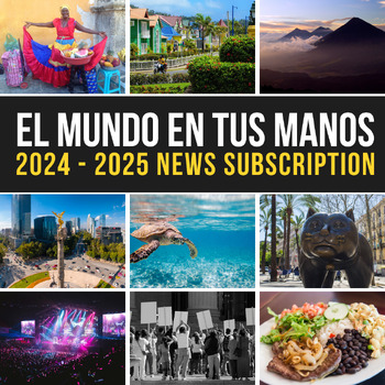 Preview of EL MUNDO EN TUS MANOS: News summaries for Spanish students 2024-2025