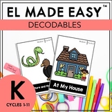 EL Made Easy™ EL Education Decodable Readers for Kindergar