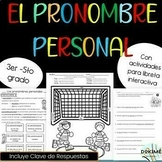 EL PRONOMBRE PERSONAL Repaso, práctica, evaluación - SPANI