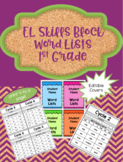 EL Skills Block Word Lists - 1st Grade