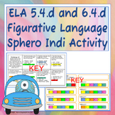 ELA 5.4.d and 6.4.d Figurative Language Sphero Indi Activity