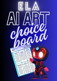 ELA AI ART: Choice Board Challenge Prompts