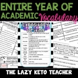ELA Academic Vocabulary for the Entire Year and Word Wall!
