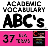 ELA Alphabet Posters for Upper Elementary