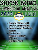 ELA Analyzing 2024 Super Bowl Commercials, Rhetorical Appe
