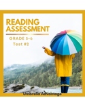 ELA Assessment Grades 5-6. Test #2