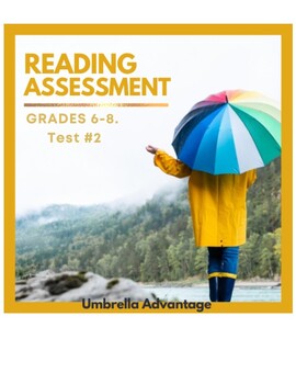 Preview of ELA Assessment Grades 6-8 Test #2