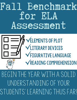 Preview of ELA Beginning of the Year Assessment