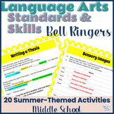 ELA Bell Ringers - Standards Based Approach Skills & Activ